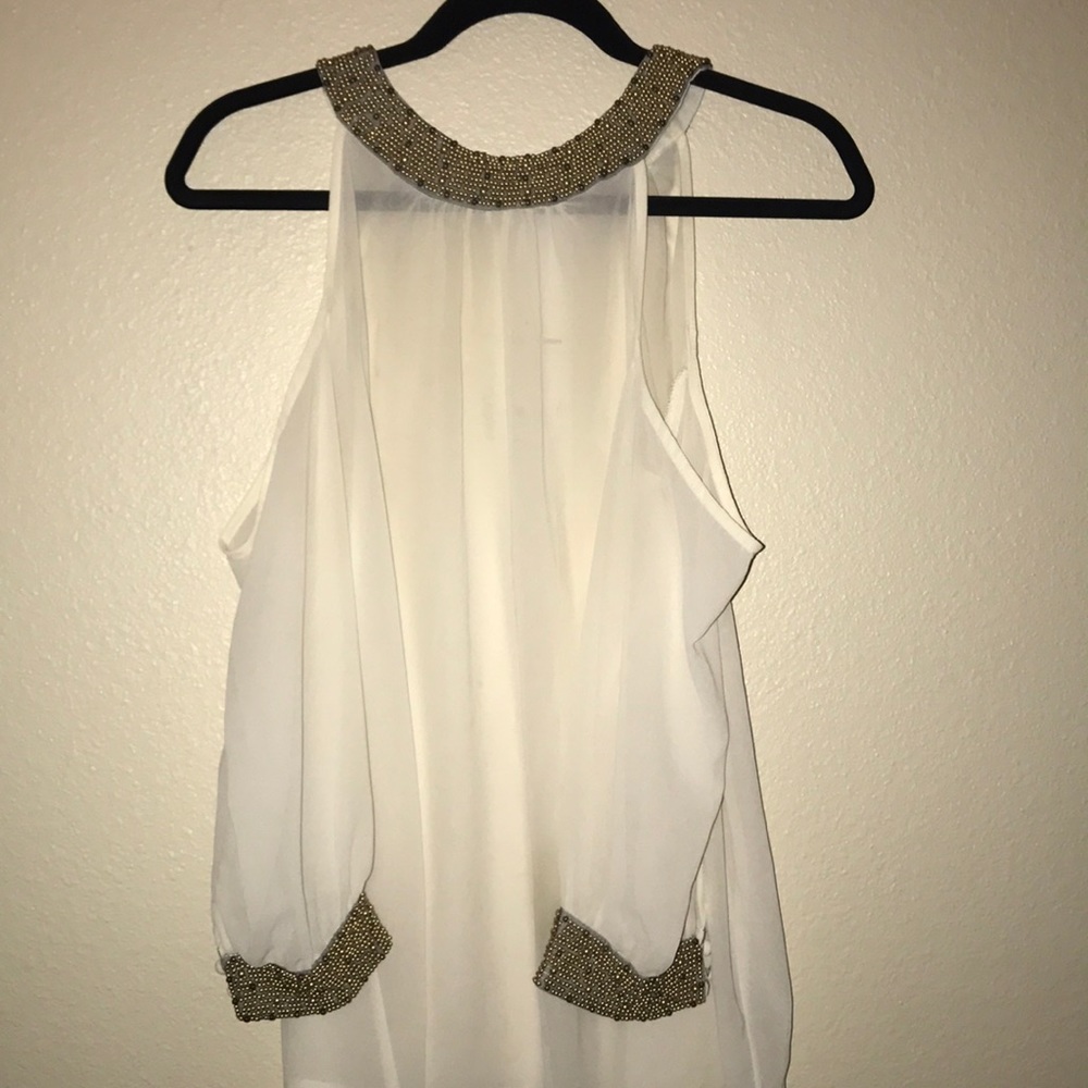 Keyhole blouse